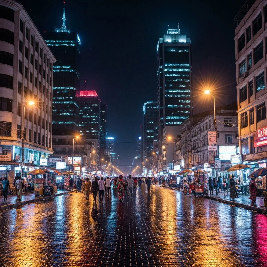 Lusaka skyline, Zambia — a growing destination for the African diaspora community