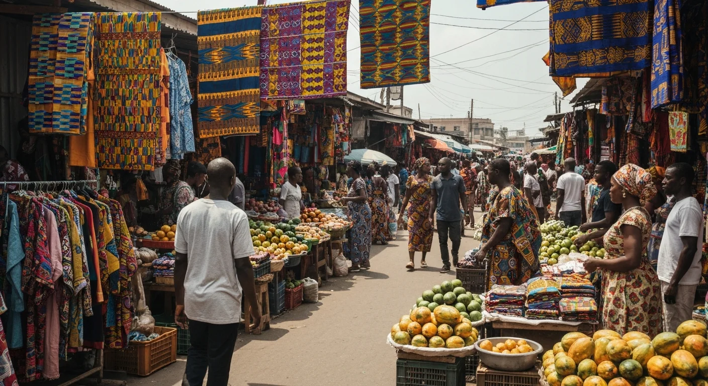 Accra market, Ghana